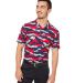 Puma 599434 Mattr Volition Flanked Polo in High risk red front view