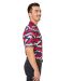 Puma 599434 Mattr Volition Flanked Polo in High risk red side view