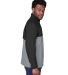 Puma 599128 1st Mile Wind Jacket in Pma blk/ qut shd side view