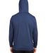 Puma 534527 Cloudspun Progress Hooded Sweatshirt in Navy blazer hthr back view