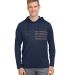 Puma 537474 Volition Patriotic Hooded Pullover in Navy blazer front view