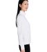 Puma 535516 Women's Cloudspun Rockaway Quarter-Zip in Bright white side view