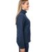 Marmot M16248 Ladies' Dropline Half-Zip Jacket in Artic navy hthr side view