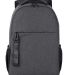 North End NE011 JAQ Work Laptop Backpack in Carbon front view