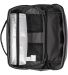 North End NE012 JAQ Travel Toiletry Bag in Carbon side view