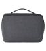 North End NE012 JAQ Travel Toiletry Bag in Carbon front view