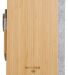 econscious EC9802 Grove Refillable Bamboo Notebook in Bamboo back view