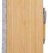 econscious EC9802 Grove Refillable Bamboo Notebook in Bamboo front view