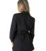 Stilo Apparel FS27918 KNIT CREPE DOUBLE BREASTED B in Black back view
