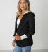 Stilo Apparel FS30227 2-FER HOODIE BLAZER in Black