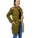 Stilo Apparel FS28446 Quilted Western Duster with  in Miltary green side view