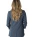 Stilo Apparel JK18888 Roushed Sleeve Blazer in Slate back view