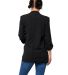 Stilo Apparel FS26493 Waterfall Blazer in Black back view