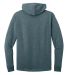 Next Level Apparel 9300 Malibu Welt Pocket Hoodie in Heather slate blue backFlat view