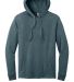 Next Level Apparel 9300 Malibu Welt Pocket Hoodie in Heather slate blue frontFlat view