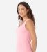 Next Level Apparel 3933 Women's Cotton Tank in Light pink