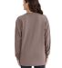 Next Level Apparel 7211 Heavyweight Long Sleeve T- in Shiitake back view