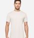 LA T 6901ECO UNISEX ECO TEE in Eggshell