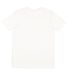 LA T 6904 UNISEX BAMBOO TEE in Eggshell back view