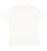 LA T 6904 UNISEX BAMBOO TEE in Eggshell front view