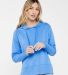 LA T 3536 LADIES VINTAGE WASH HOODIE in Washed tradewind