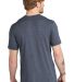 Volunteer Knitwear VL40    Tri Tee in Navyhthr back view