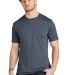 Volunteer Knitwear VL40    Tri Tee in Navyhthr front view
