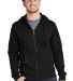 Volunteer Knitwear VL130ZH    Chore Fleece Full-Zi in Deepblack