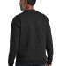Volunteer Knitwear VL130    Chore Fleece Crewneck in Deepblack back view