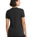 Allmade AL2018     Women's Tri-Blend V-Neck Tee in Space black