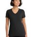 Allmade AL2018     Women's Tri-Blend V-Neck Tee in Space black