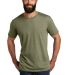 Allmade AL2004      Unisex Tri-Blend Tee in Olive you green front view
