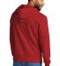 Allmade AL4000    Unisex Organic French Terry Pull in Revlutnred back view