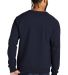 Allmade AL4004    Unisex Organic French Terry Crew in Nghtskynvy back view