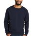 Allmade AL4004    Unisex Organic French Terry Crew in Nghtskynvy front view