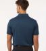 Allpro 4HM00 Performance Mélange Polo in Navy melange back view
