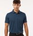 Allpro 4HM00 Performance Mélange Polo in Navy melange front view
