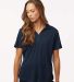 Allpro 41800L Pro-Lock Women's Performance Polo in Navy front view