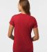 Allpro 48000L Pro-Lock Women's Performance T-Shirt in Red back view