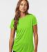 Allpro 48000L Pro-Lock Women's Performance T-Shirt in Lime