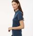 Allpro 4HM00L Women's Performance Mélange Polo in Navy melange side view