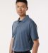 Allpro 41800 Pro-Lock Performance Polo in Heather navy side view