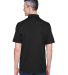 8445 UltraClub® Men's Cool & Dry Stain-Release Pe in Black back view