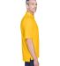8445 UltraClub® Men's Cool & Dry Stain-Release Pe in Gold side view