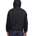 Berne Apparel HJ51T Tall Highland Washed Cotton Du in Black back view