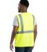 Berne Apparel HVV042 Hi-Vis Class 2 Economy Vest in Yellow back view