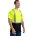 Berne Apparel HVK017 Hi-Vis Class 2 Color Blocked  in Hi vis yellow side view