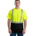 Berne Apparel HVK017 Hi-Vis Class 2 Color Blocked  in Hi vis yellow front view