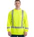 Berne Apparel HVK013 Hi-Vis Class 3 Performance Po in Yellow front view