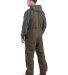 Berne Apparel B377 Heartland Insulated Washed Duck in Olive duck back view
